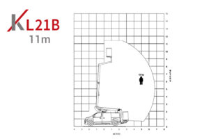 KL21B Platforma de lucru aerian pe Van