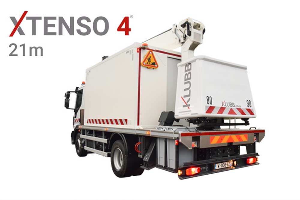 Xtenso 4® Platformă aeriană montată pe camion